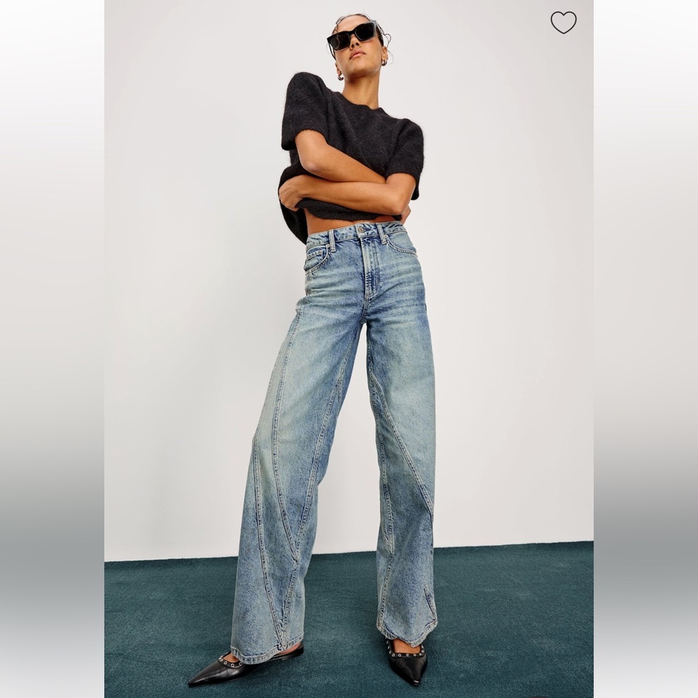 Rails Getty twist seam denim
